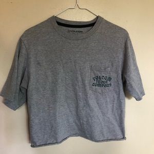 Volcom Tops - Volcom Crop Tee Volcom Tops - Volcom Crop Tee